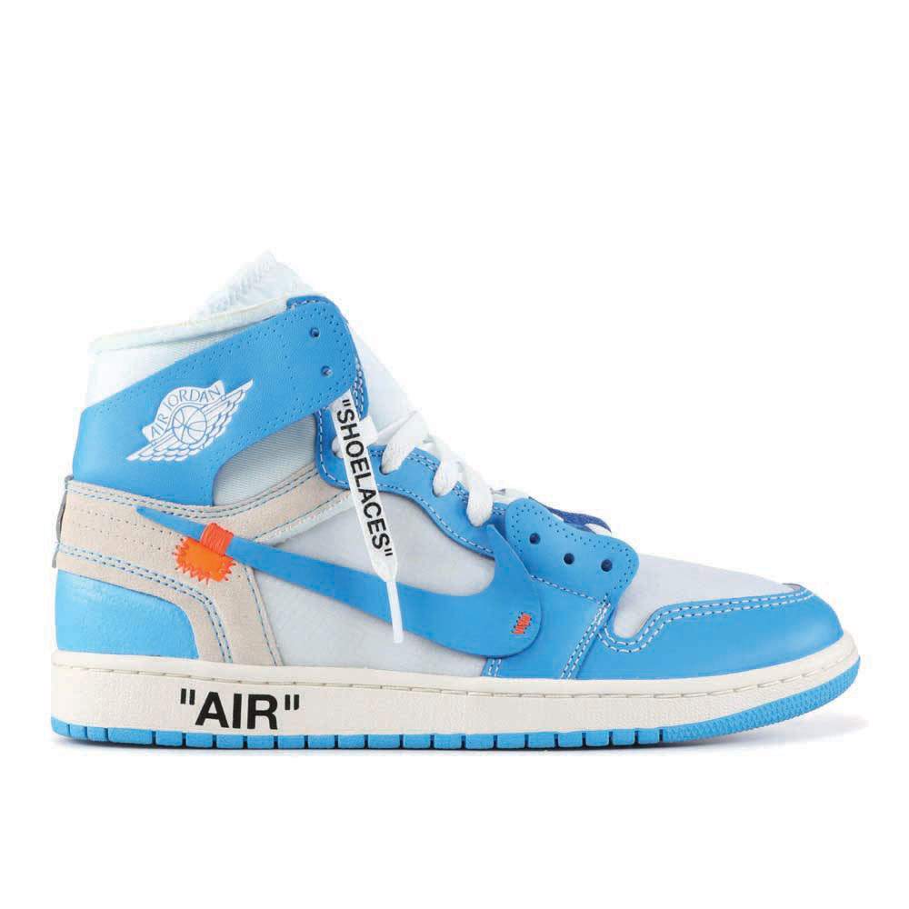 Off-White x Air Jordan 1 Retro High OG ‘UNC’ Everlasting Sneaker | Must-Cop