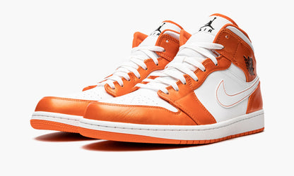 Air Jordan 1 Mid SE “Electro Orange” Sneakers - Retro Classic