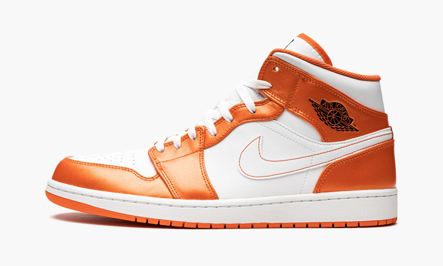 Air Jordan 1 Mid SE “Electro Orange” Sneakers - Retro Classic