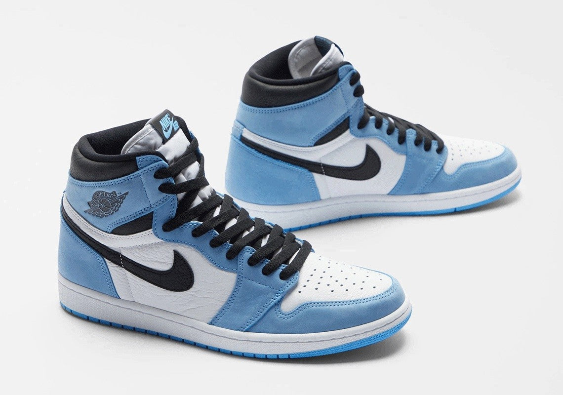 Air Jordan 1 Retro High OG University Blue Sneakers - Limited Edition