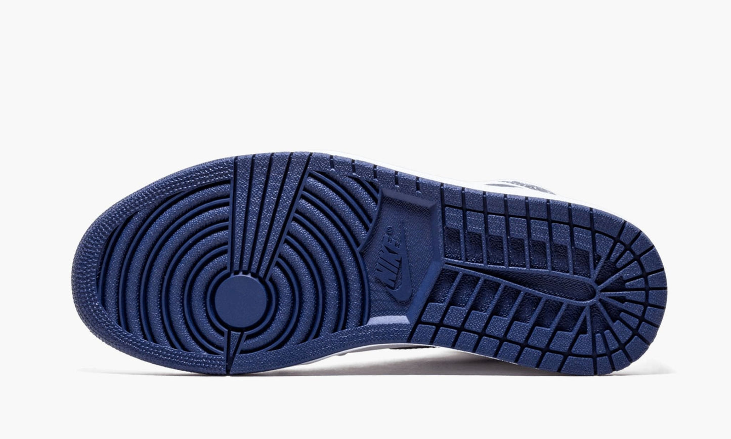 Air Jordan 1 Retro Metallic Navy Sneakers - Modern Classic