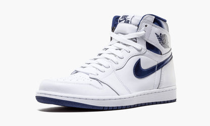 Air Jordan 1 Retro Metallic Navy Sneakers - Modern Classic