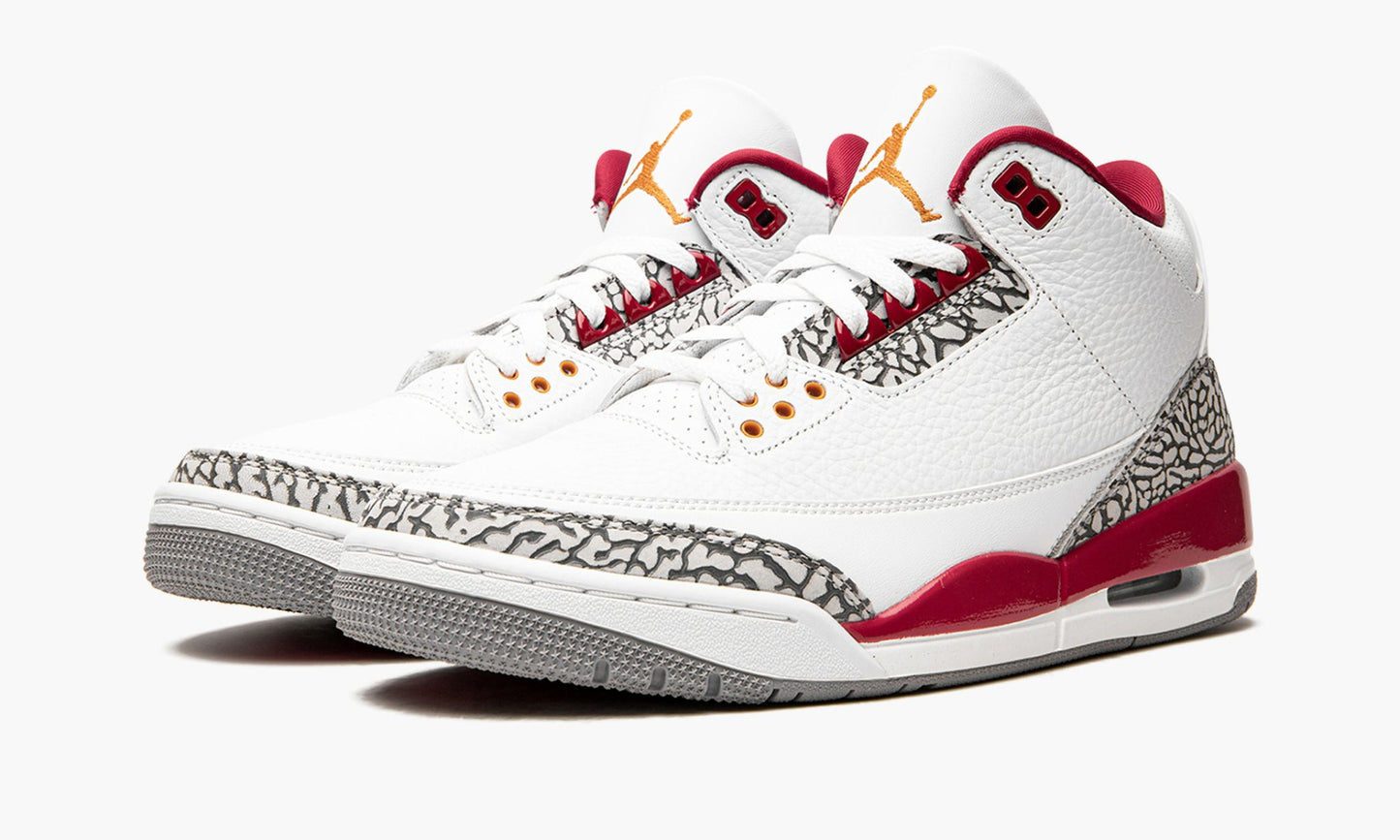 Air Jordan 3 Cardinal Sneakers - Hype Release | Drop of the Season