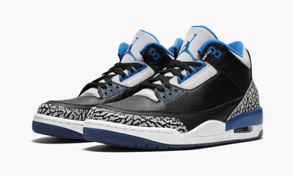 Air Jordan 3 Retro Sport Blue Sneakers - Archive Edition