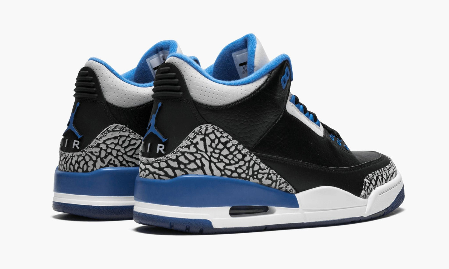 Air Jordan 3 Retro Sport Blue Sneakers - Archive Edition