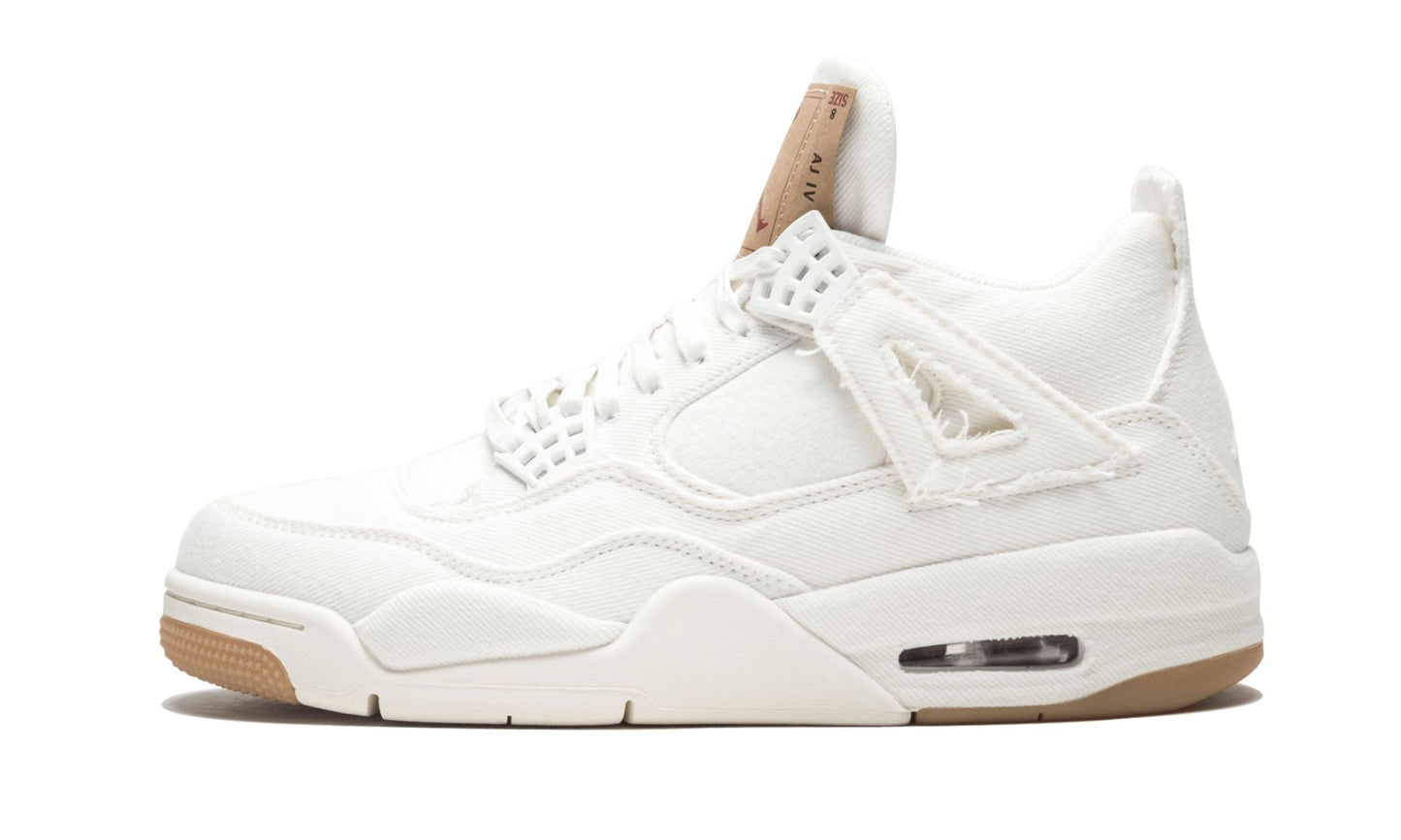 Air Jordan 4 Retro Levis NRG “White Denim” Sneakers - Court Icon