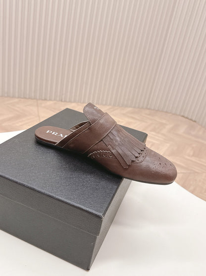 PRA 26S Mule Brown Calfskin 600592