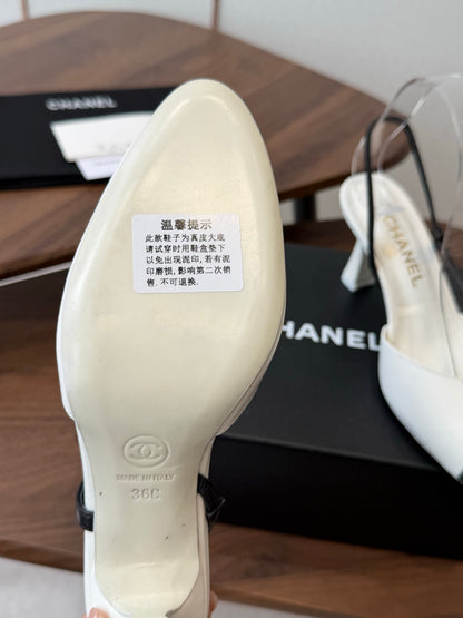 Chanel 2026 Open-Back Sandals Sheepskin Leather 833969