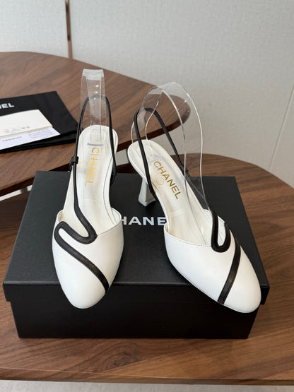 Chanel 2026 Open-Back Sandals Sheepskin Leather 833969