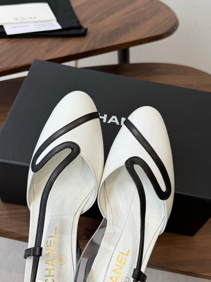 Chanel 2026 Open-Back Sandals Sheepskin Leather 833969