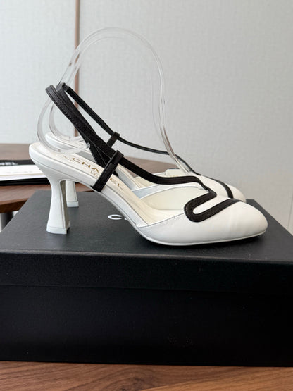 Chanel 2026 Open-Back Sandals Sheepskin Leather 833969