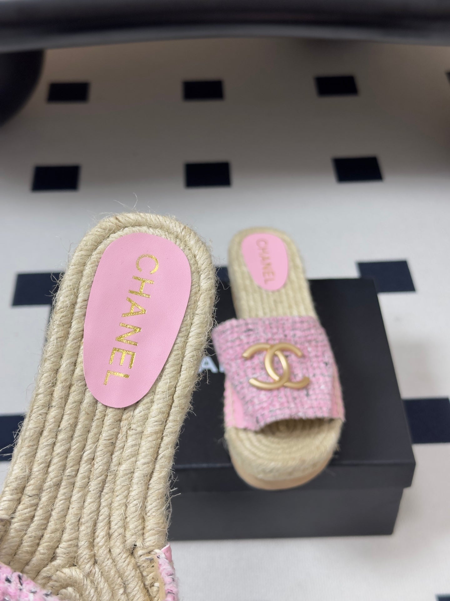 Chanel 2026 Classic Double C Buckle Slippers Sheepskin 834646