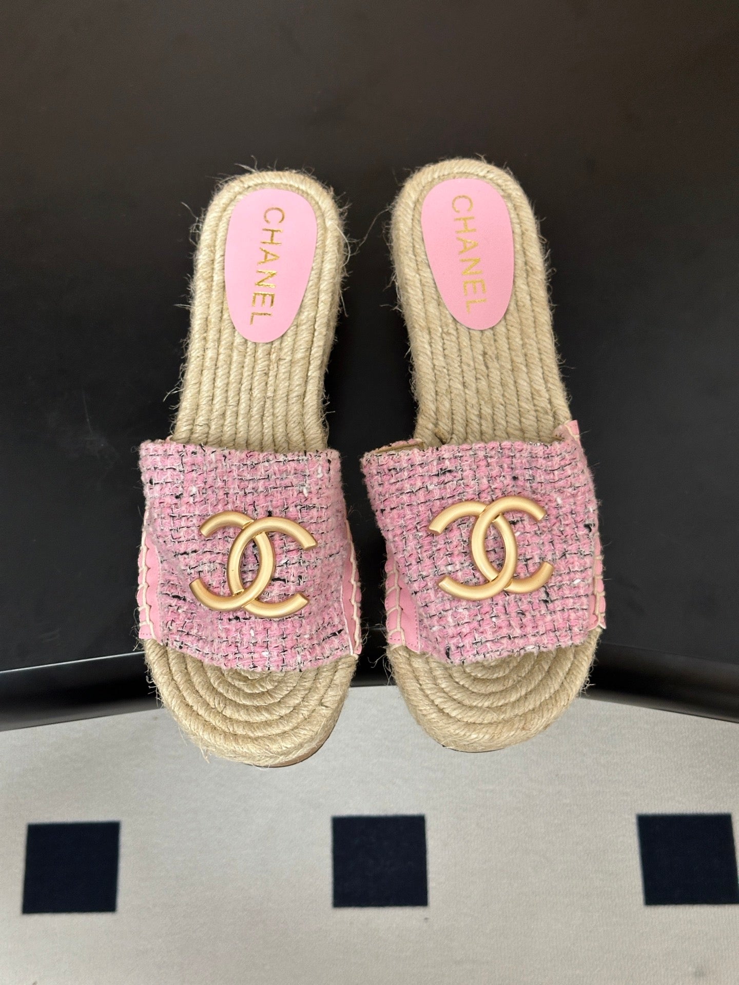 Chanel 2026 Classic Double C Buckle Slippers Sheepskin 834646