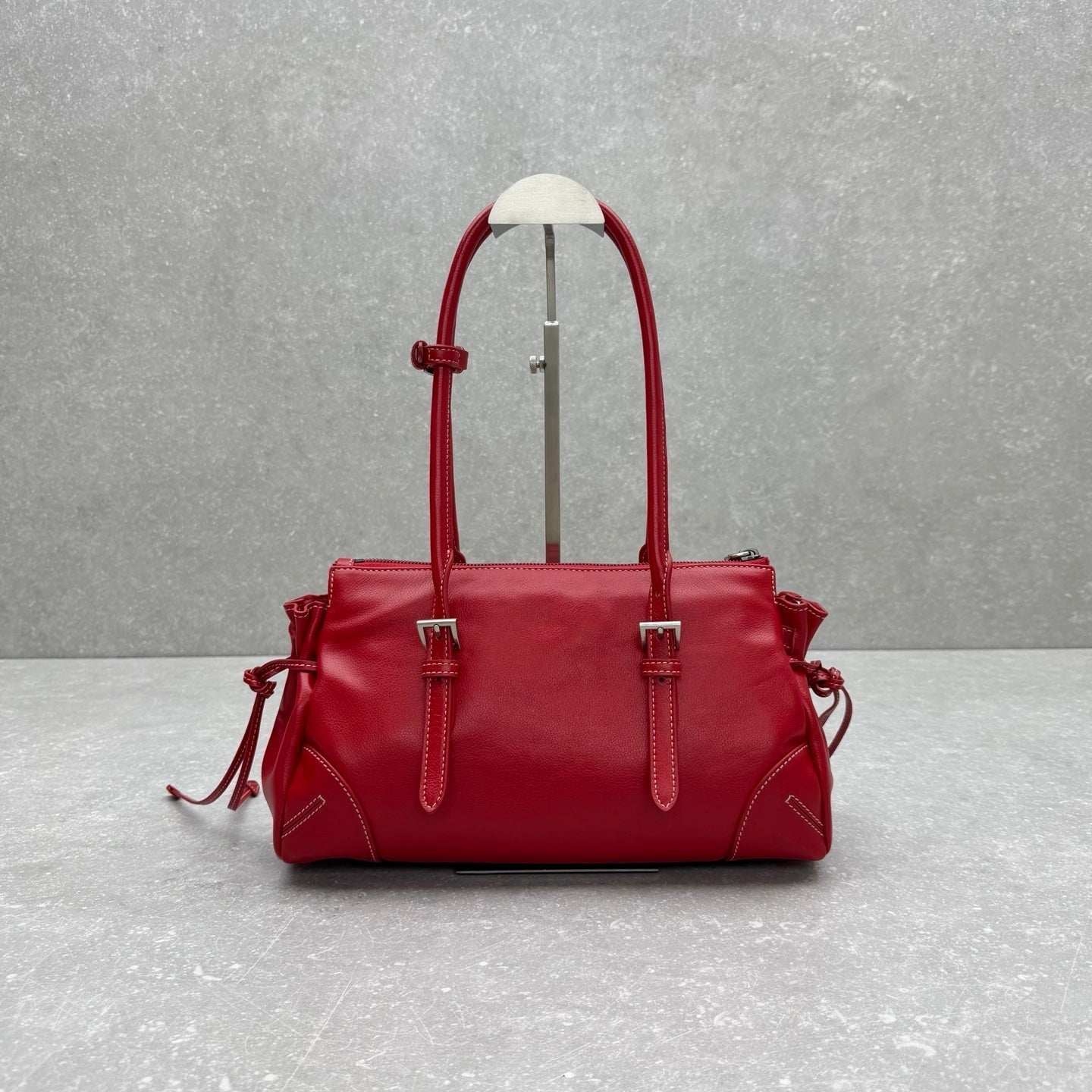 Prada 2026 Soft Medium Shoulder Bag 33cm Calfskin