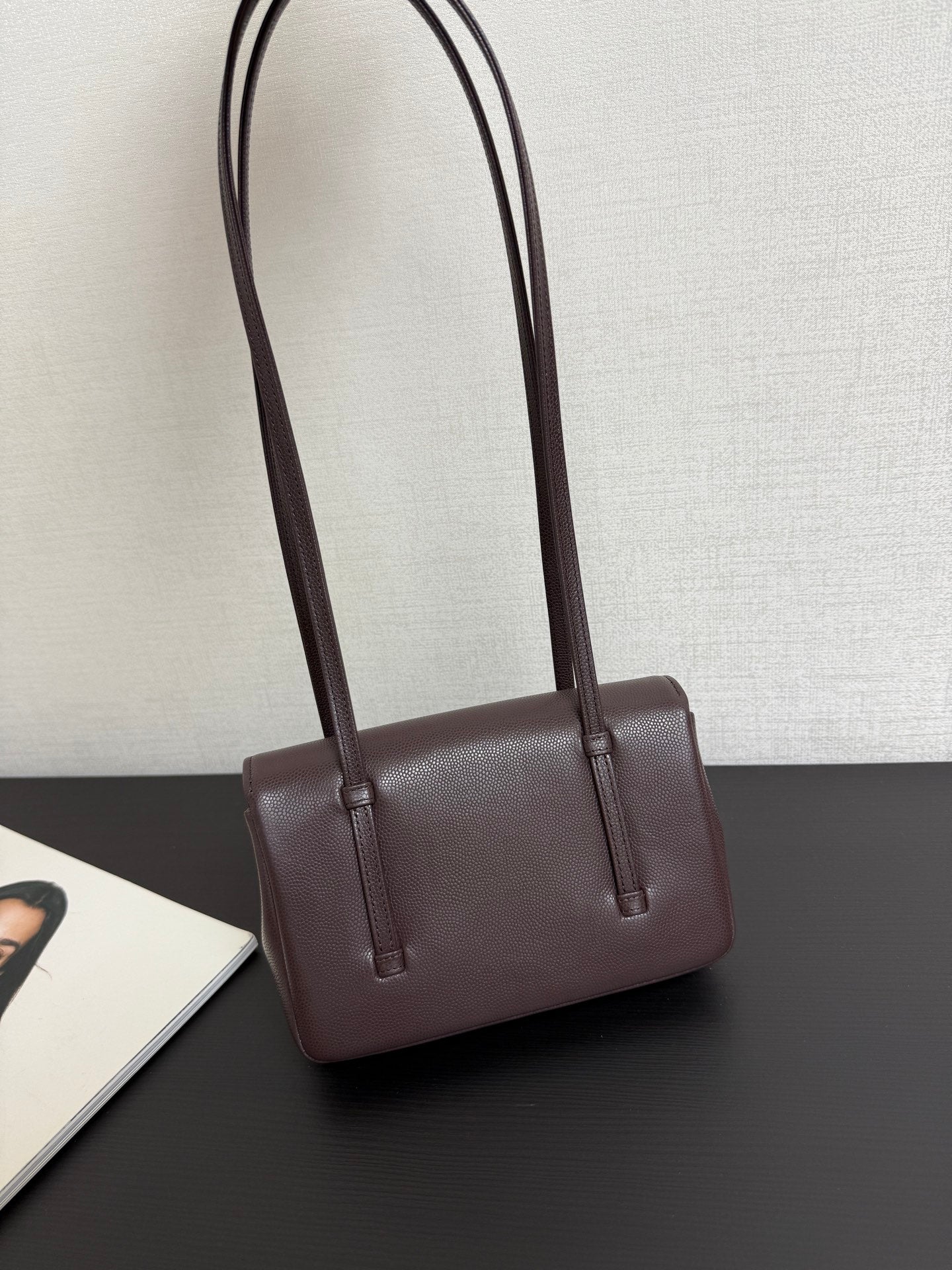 Chanel 2026 Preppy Coco Bag Brown Chocolate Caviar Leather Gold Hardware