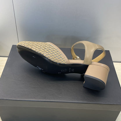 CC 26 Slingback Pump 45mm Mesh Sheepskin